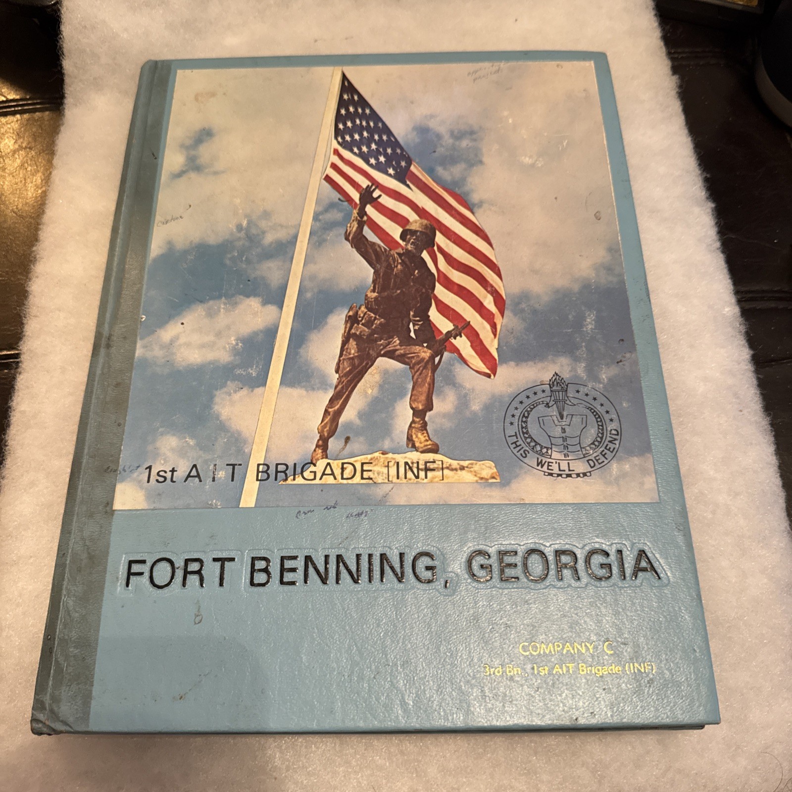 1st AIT Brigade Adv Inf TRNG Fort Benning, Georgia Company C 3rd Bn. Yearbook