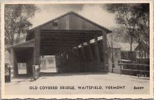 WAITSFIELD, Vermont Postcard 