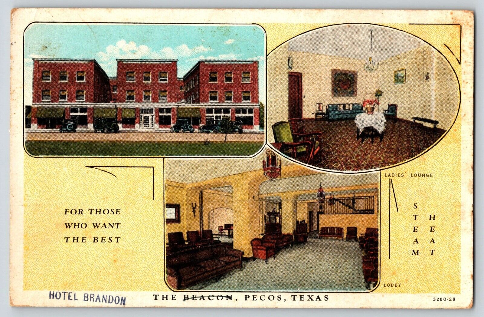 Postcard Hotel Brandon - Pecos Texas - Multiview