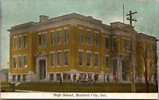 Postcard High School in Hartford City, Indiana~718 picture