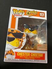 Funko Pops Chester Cheetah Cheetos Flamin' Hot #117 Box Lunch Ex Pop Protector picture