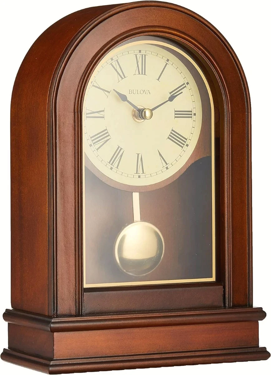 Bulova Engraved Hardwick Arch Clock Bulova Engraved Hardwick Arch Clock