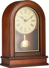Bulova Engraved Hardwick Arch Clock picture