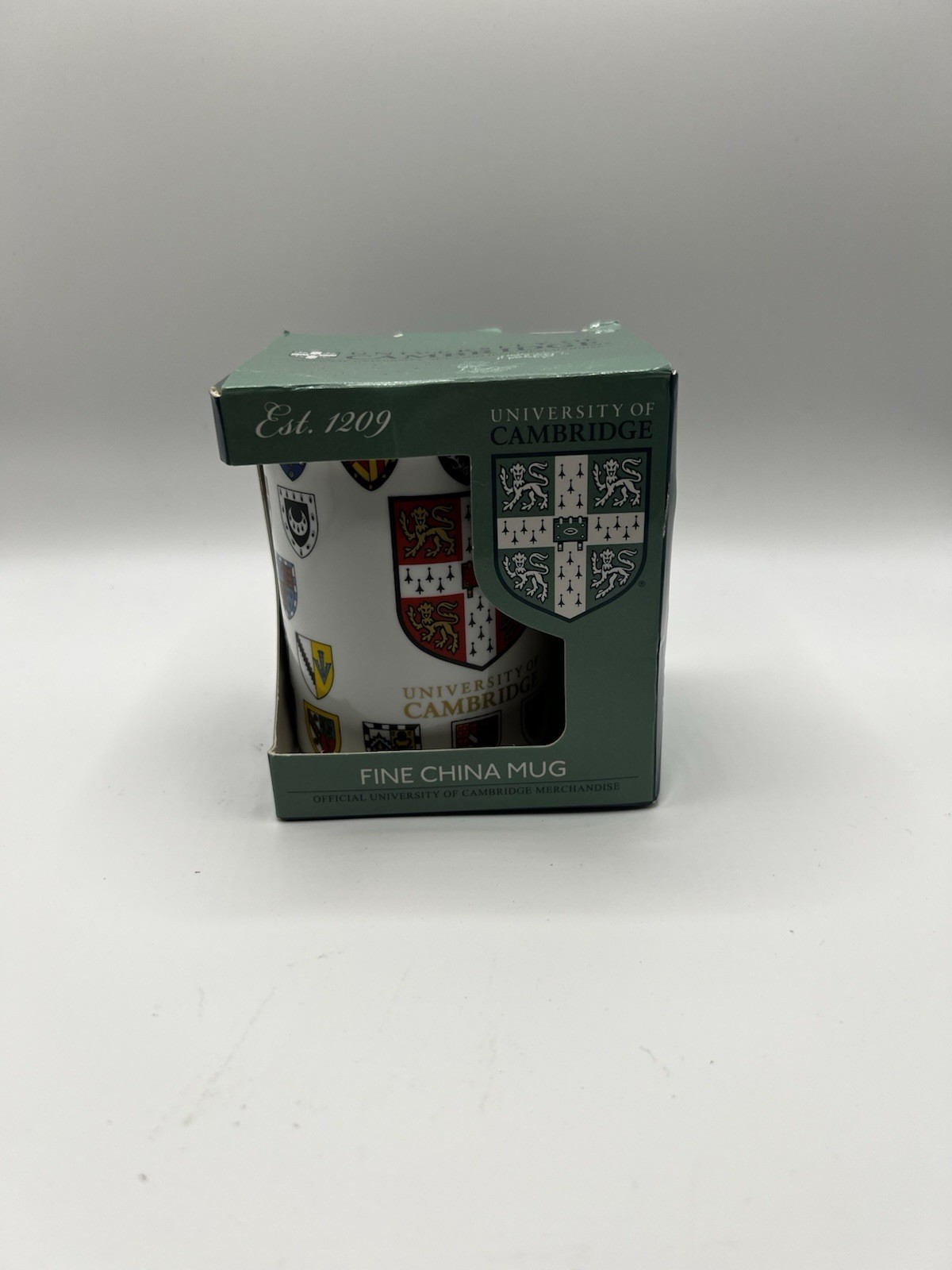 University of Cambridge College Shields Fine China Mug Official Boxed England
