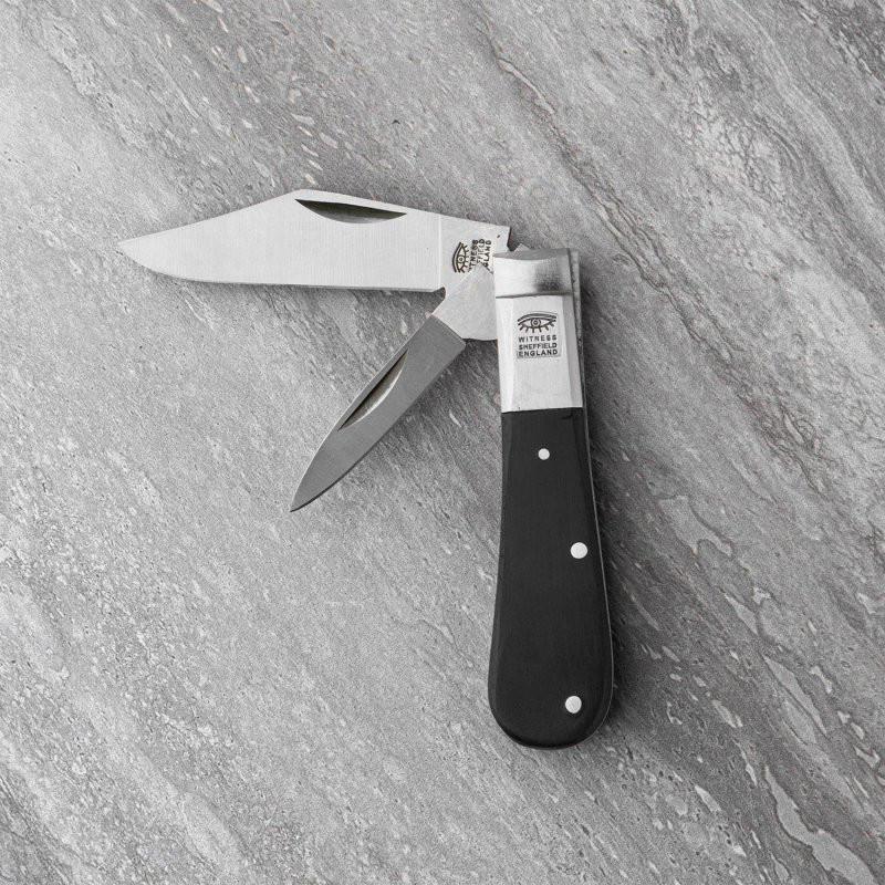 Taylor's Eye Witness Twin Barlow Pocket Knife 420HC Steel Blades Resin Handle Taylor's Eye Witness Twin Barlow Pocket Knife 420HC Steel Blades Resin Handle