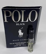 Vial Sample Polo Black by Ralph Lauren Eau de Toilette Perfume Parfum Profumo picture