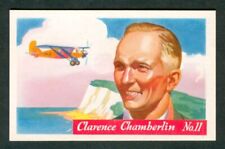 1936 CLARENCE CHAMBERLIN Card F277 Heinz FAMOUS AVIATORS 1ST Series Pilots picture