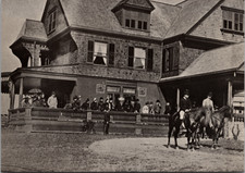 Sagamore Hill Theodore Roosevelt Home 1886 Photo Postcard Dover 1984 Nassau NY picture