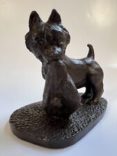 West HIghland Terrier, Westie Dog Statue Figurine, Made In England picture