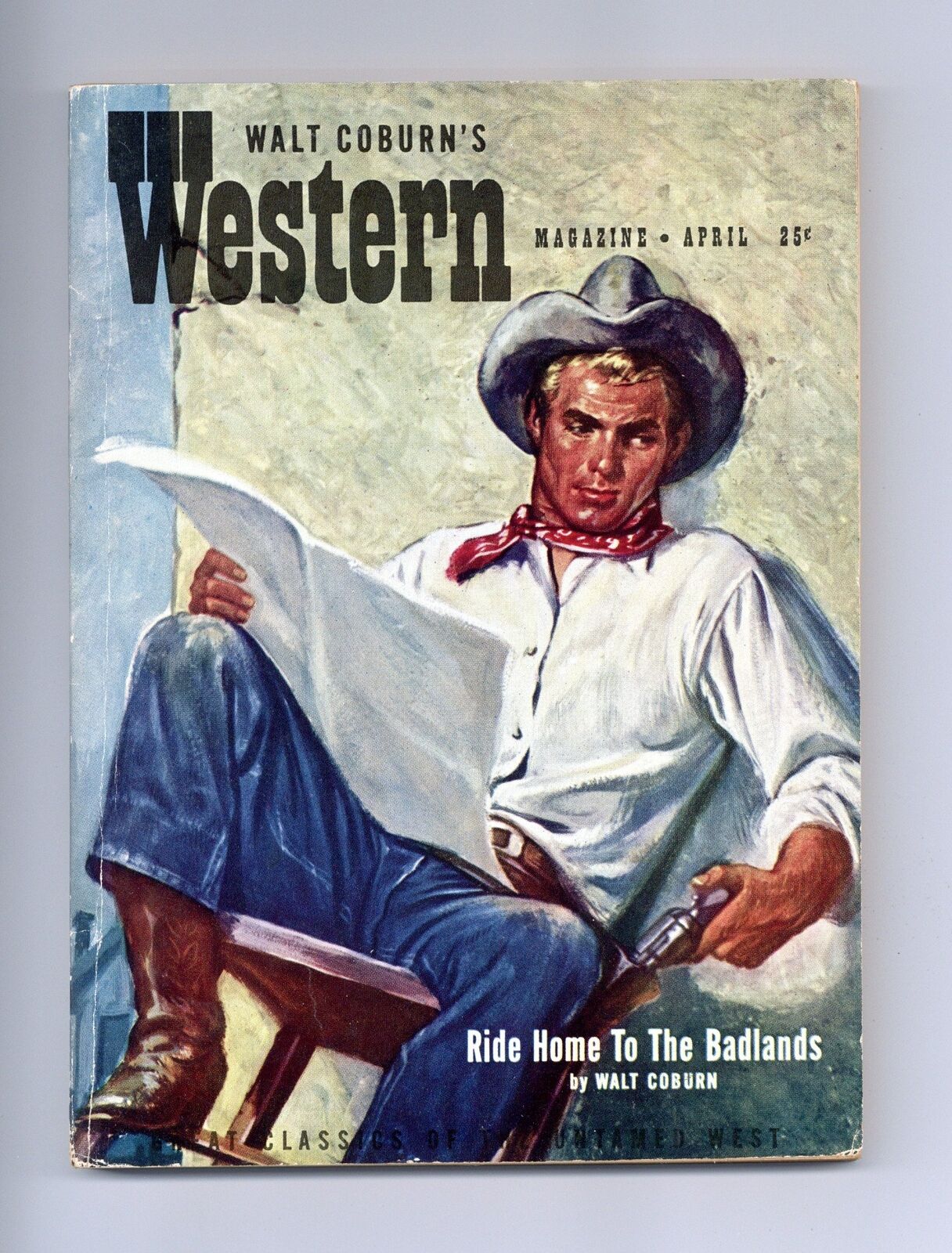 Walt Coburn\'s Western Magazine Pulp Apr 1951 Vol. 4 #3 FN- 5.5
