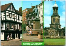 Abbot's House, Square & St. Chad's Church - Shrewsbury, England picture