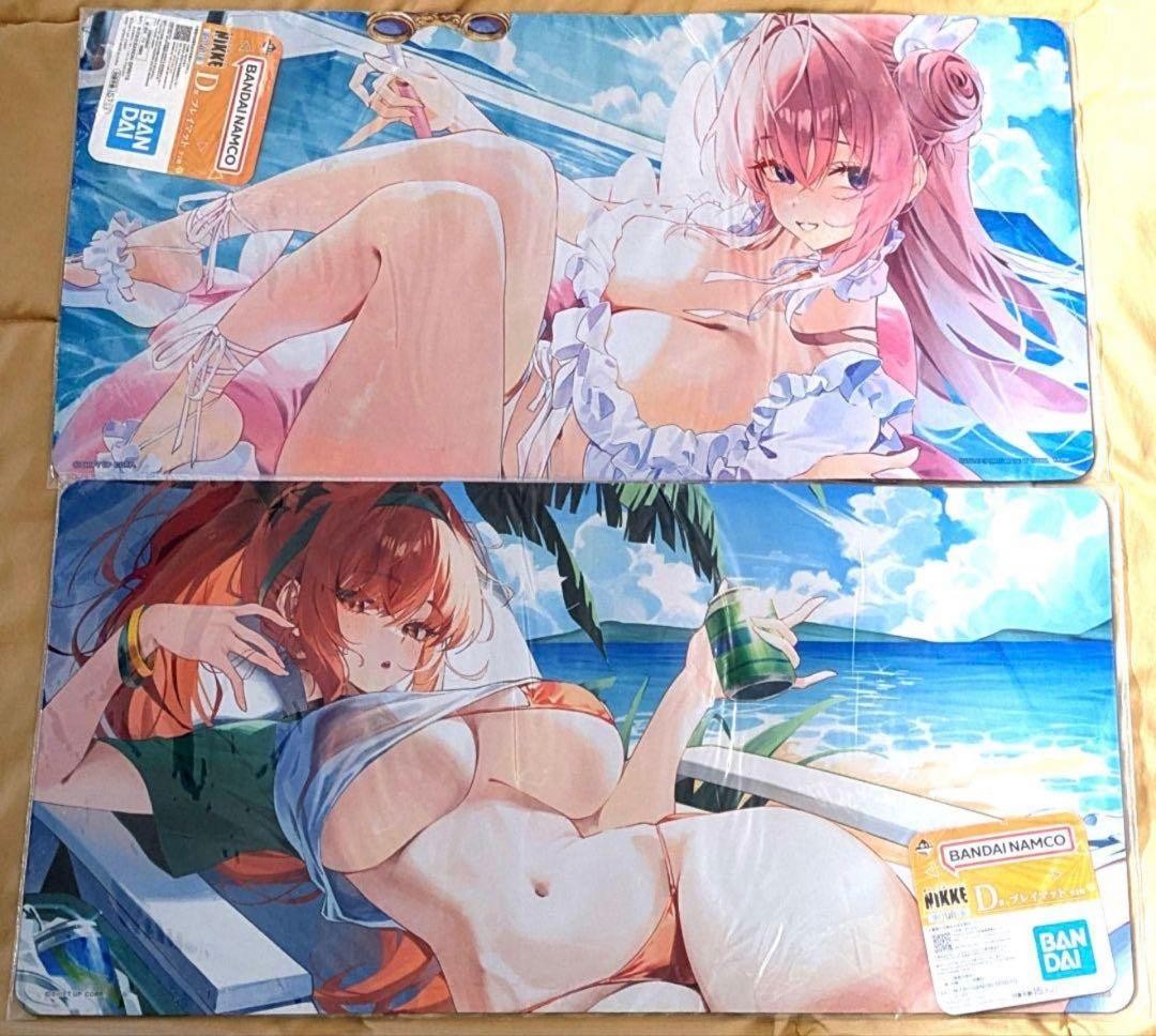 Ichiban Kuji Nikke Goddess of Victory Chapter 8 Playmat Set Dorothy Rapi red Ichiban Kuji Nikke Goddess of Victory Chapter 8 Playmat Set Dorothy Rapi red