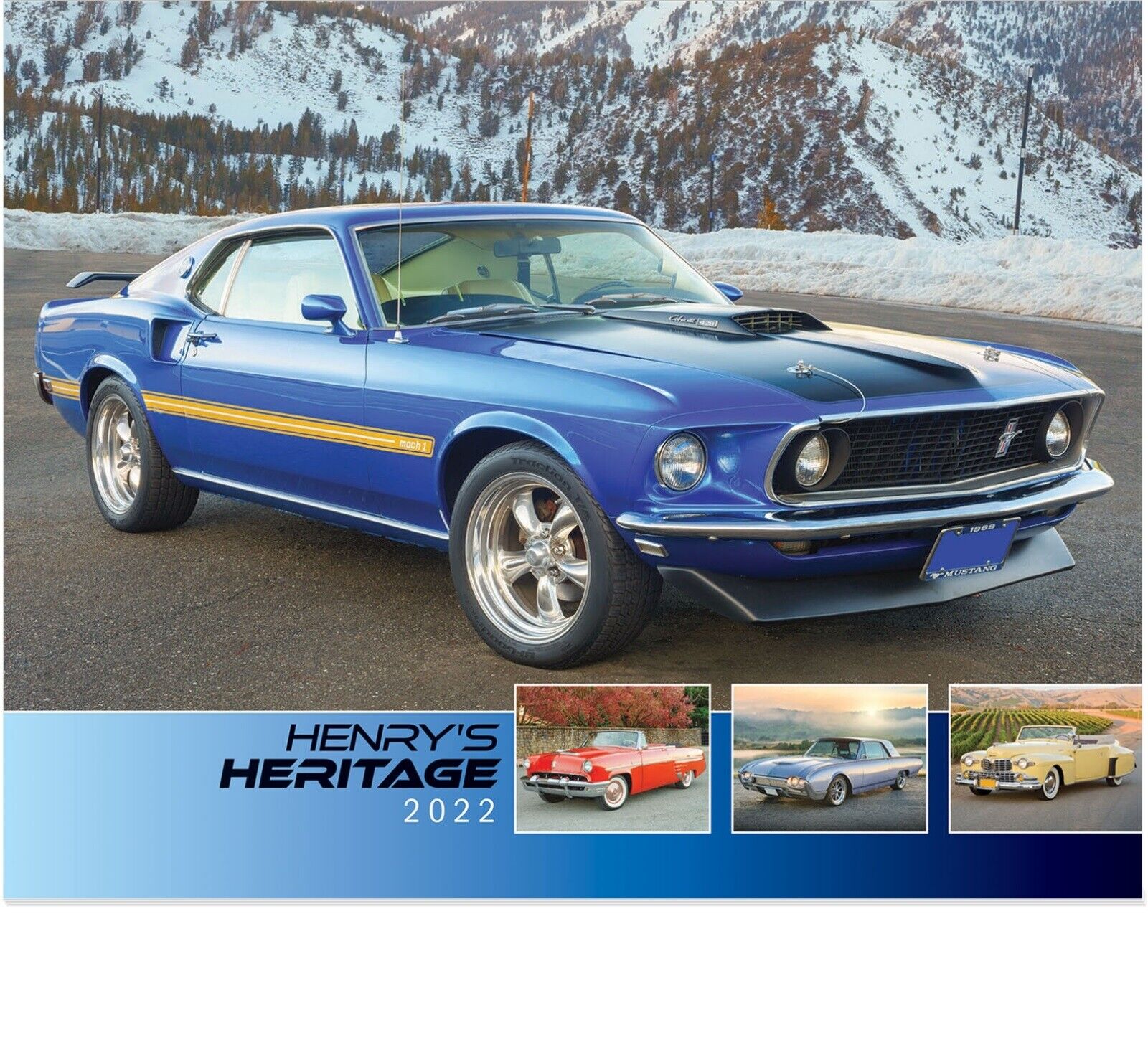 2021 & 2022 Henry\'s Heritage - FORD Cars Calendar