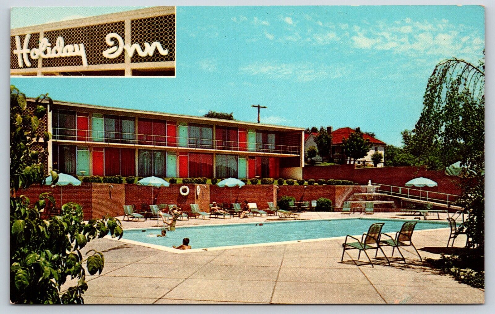Postcard Holiday Inn Of Bristol, Virginia Unposted