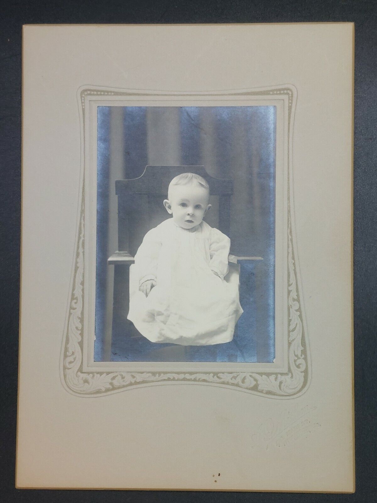 Antique Child Photograph of Helen Blood Pepperell / Groton / Townsend MA  c.1910