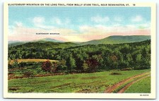 Postcard Glastenbury Mountain, VT scenic postcard picture