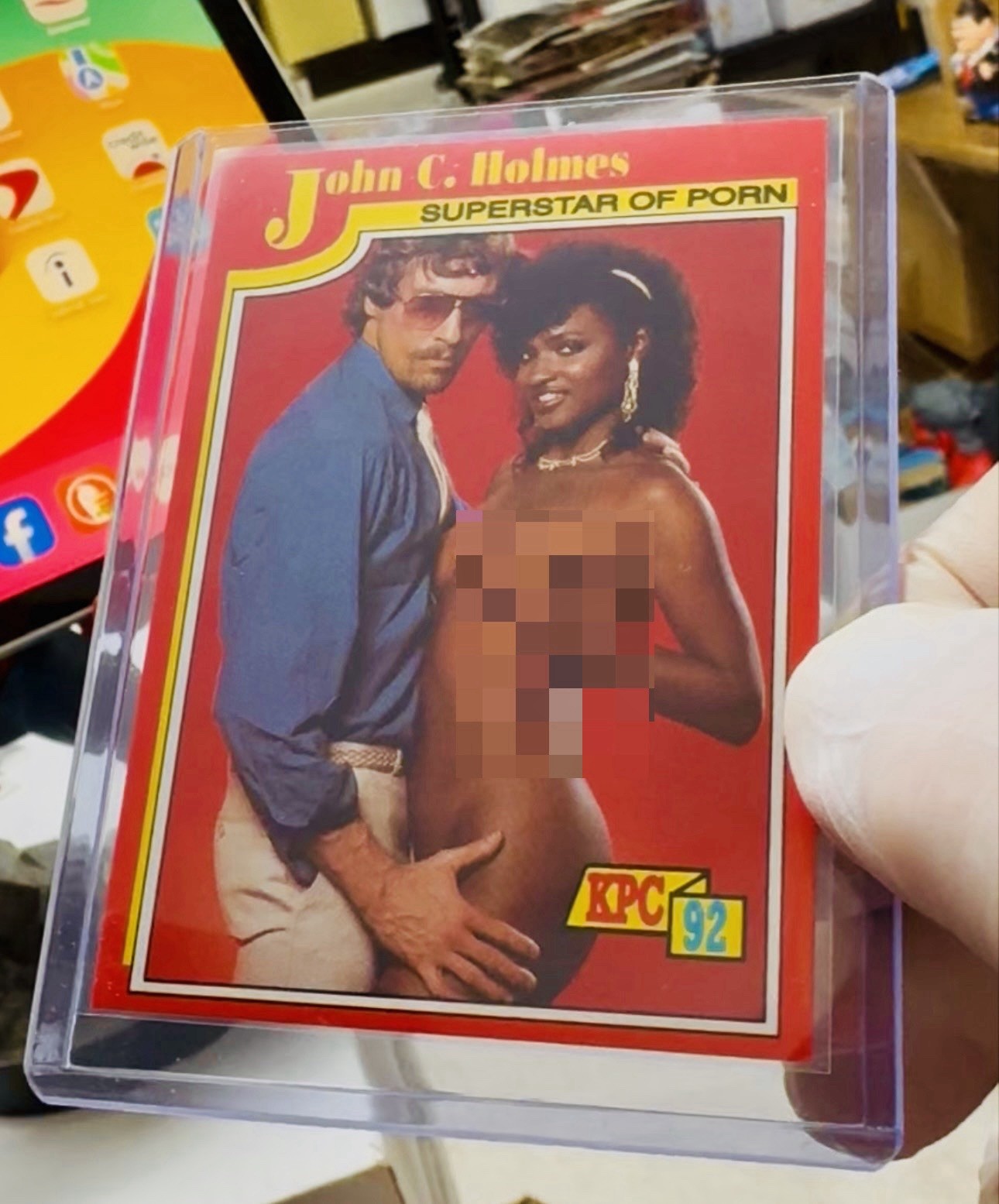 John C Holmes KPC 1992 Superstars Of P**n #028 Trading Card Gradable Rookie BIN John C Holmes KPC 1992 Superstars Of P**n #028 Trading Card Gradable Rookie BIN