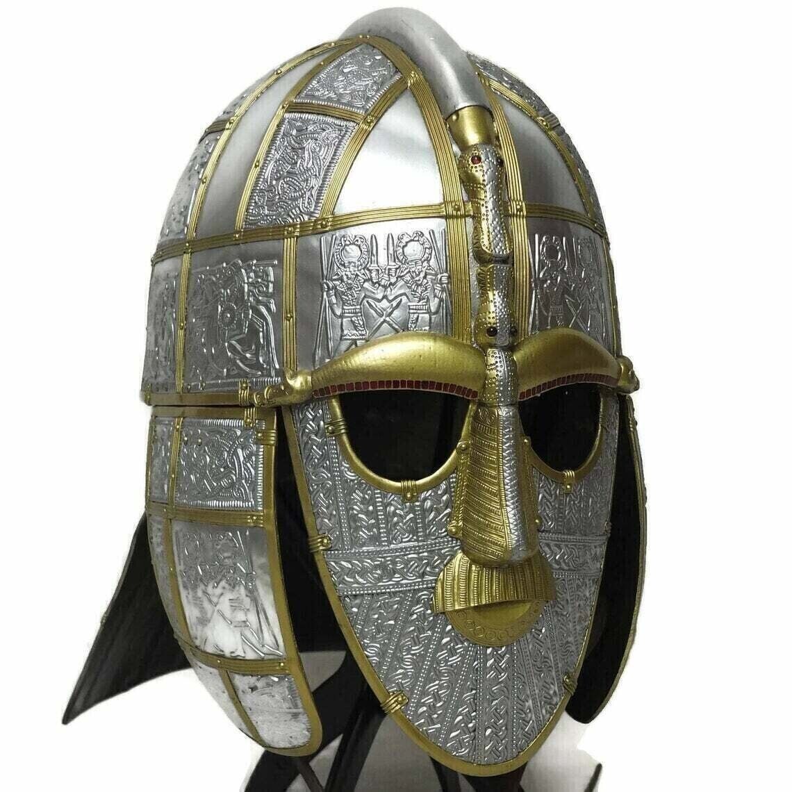 Medieval Pre Viking Armour Sutton hoo helmet