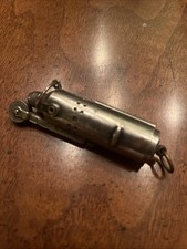 Antique Telescopic Slide Sleeve Fuel WWI Era Lighter BOWERS picture
