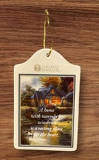 Thomas Kinkade Stillwater Cottage Wall Plaque 2005 Scenic Art Hanging Decor 6