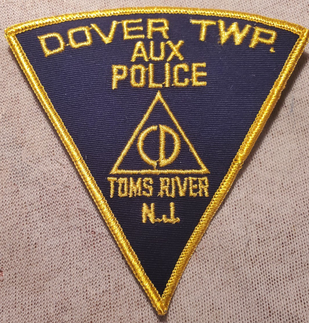 NJ Dover Twp. Toms River New Jersey Auxiliary Civil Defense Police Patch