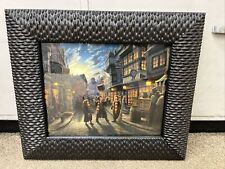 Harry Potter Diagon Alley Thomas Kinkade Custom Framed Print Coa B6 picture