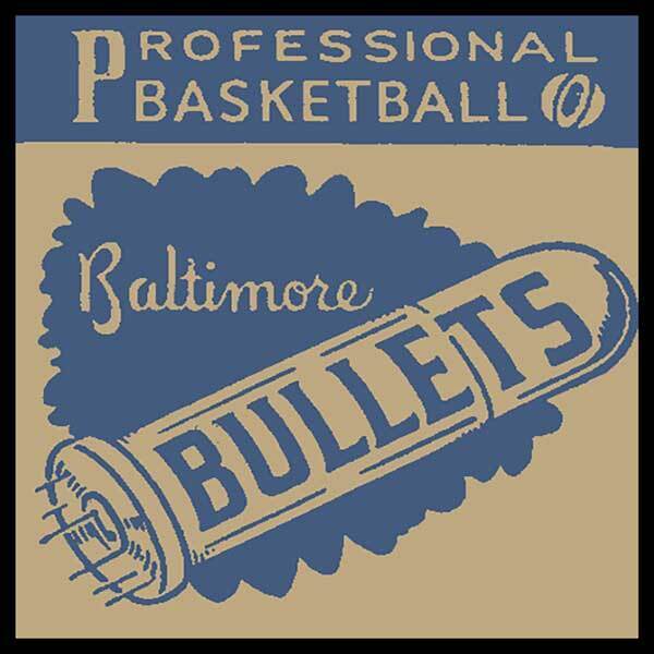 Fridge Magnet - Baltimore Bullets NBA Basketball
