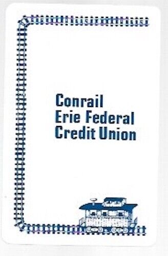 Conrail - Erie Credit Union Railway Single Playing Card