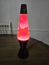 Vintage 1994 Lava Lite Model 8404 Midnight Series Lava Lamp - Pink Original  picture