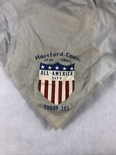 Vintage Hartford, Conn. Troop 101 BSA Neckerchief picture