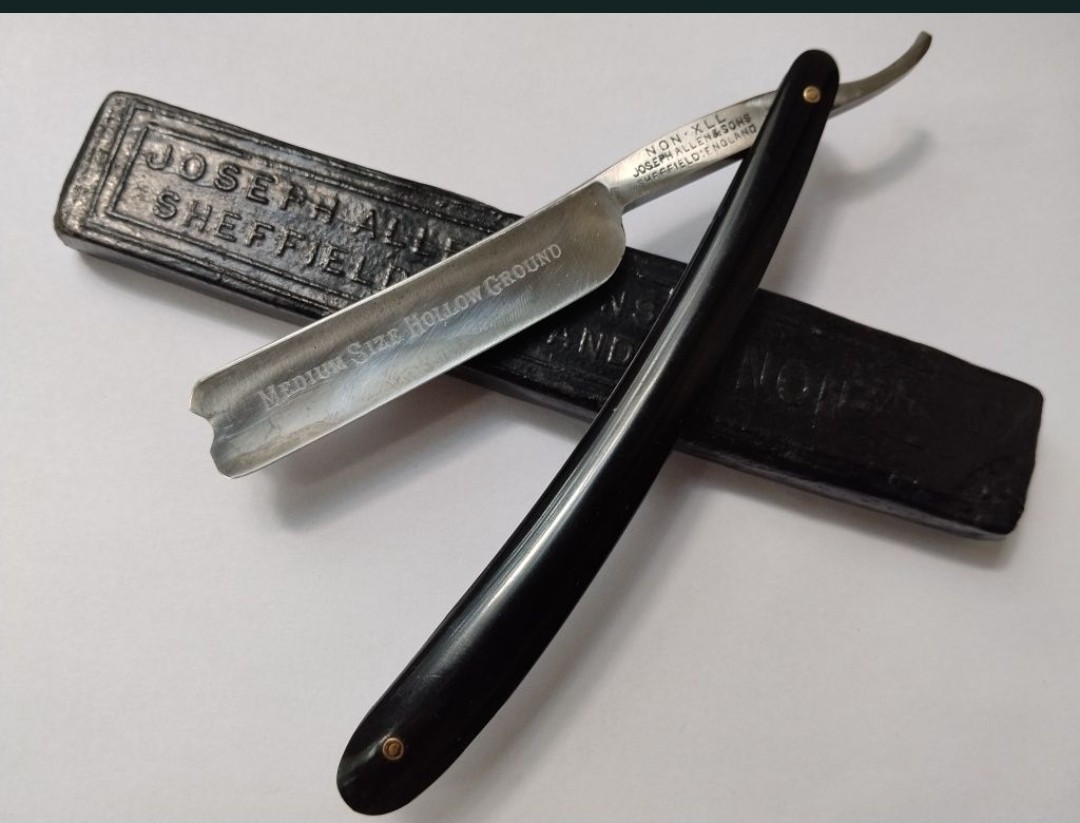 Vintage Joseph Allen & Sons Sheffield Straight Razor Shave Ready Vintage Joseph Allen & Sons Sheffield Straight Razor Shave Ready