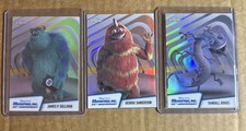 2026 Topps Chrome Disney - Monsters Inc 25th Anniversary Inserts - 3 Card Lot picture