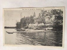 The Dock At Yattaw’s Vergennes Vt 1951 Vintage Postcard picture