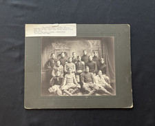 1904 Football Team Photograph Bellows Falls Vermont High School Champions picture
