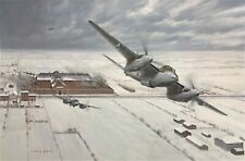 Operation Jericho by Gerald Coulson Artist Proof signed 18 Jericho veterans picture