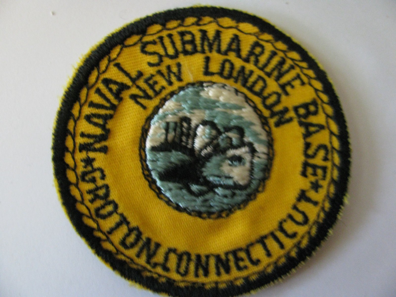 NAVAL SUBMARINE BASE  GROTON CONNECTICUT CT   PATCH  3