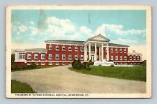 BENNINGTON VERMONT PUTNAM MEMORIAL HOSPITAL Postcard picture