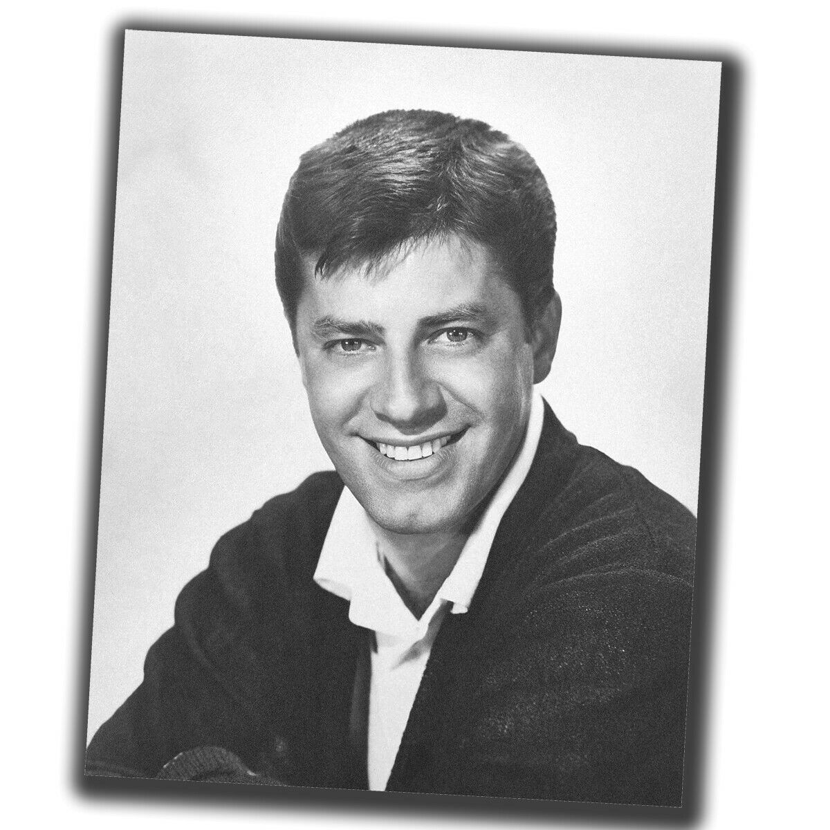 Jerry Lewis FINE ART Celebrities Vintage Rare Photo Glossy Big Size 8X10in D044