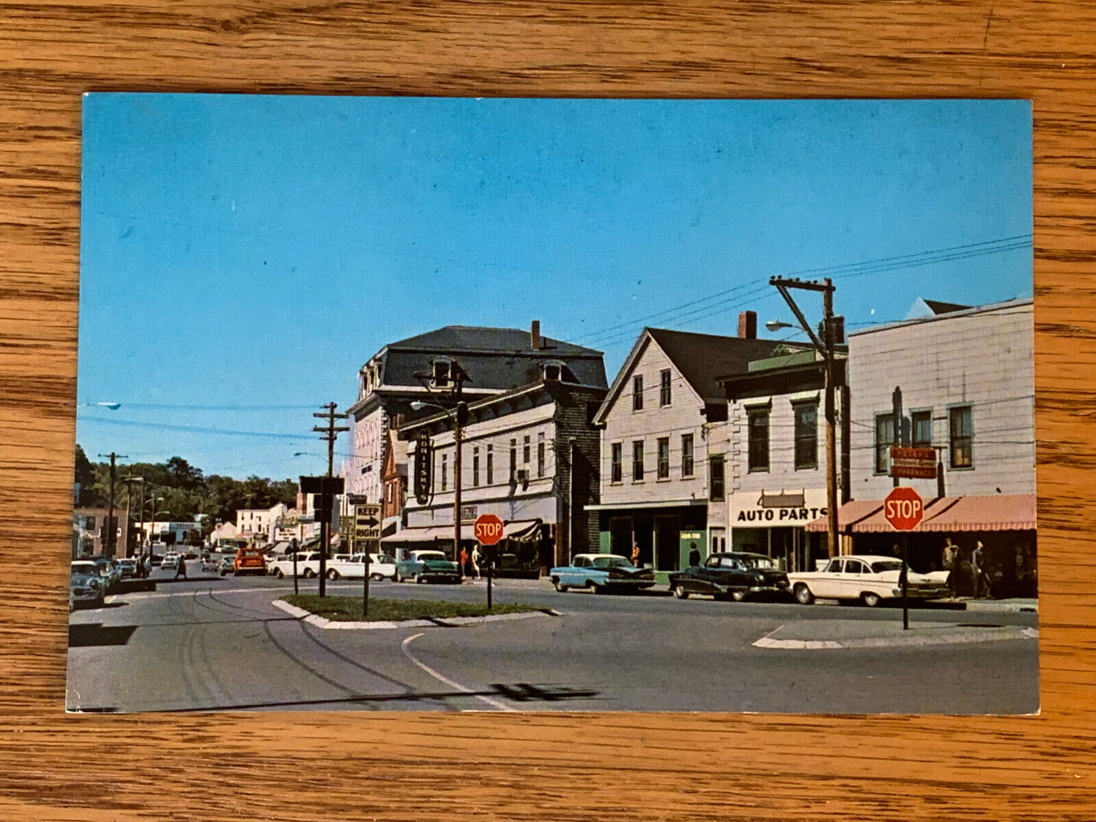 Maine, ME, Dover - Foxcroft, Main Street, PM 1960's