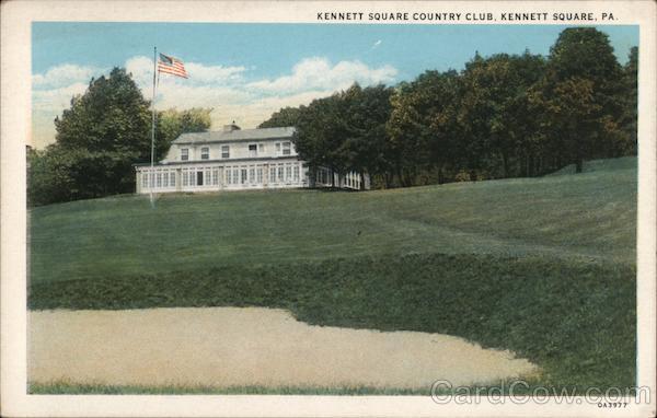 Kennett Square Country Club,PA Chester County Pennsylvania Louis Kaufmann & Sons