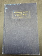 WWI Rockingham County in the World War 1917-1918 Virginia history book picture