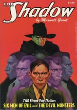 THE SHADOW #13 Two Pulp Thriller reprints: Six Men of Evil & The Devil Monsters picture