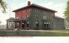 The Bronson Library, Waterbury, Connecticut, Very Early Postcard, Unused picture
