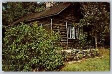 Vermont VT - The Robert Frost Cabin In Ripton Vermont - Vintage Postcard picture