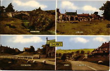 Danby Multi View UK Chrome Unposted Postcard Vintage picture