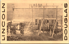 Lincoln Assassination Conspirators Hanging Postcard 1865 Douglas Era picture
