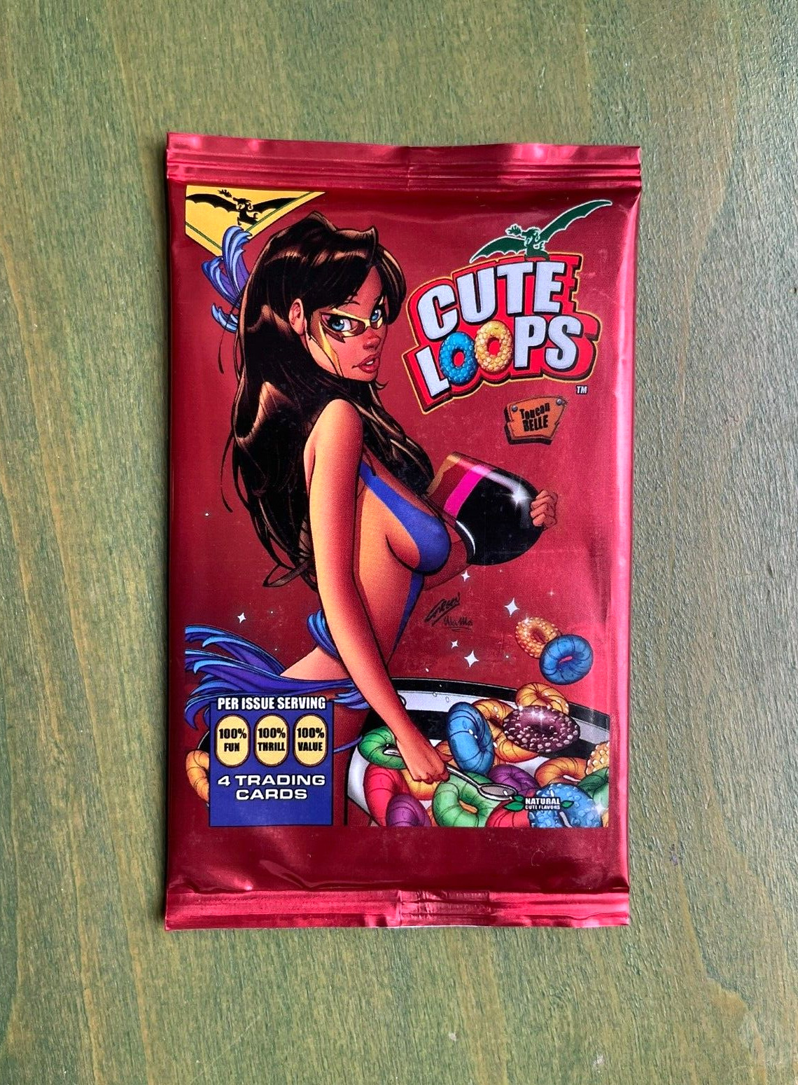 CEREAL TRADING CARD PACK (SEALED) 4 Cards PAUL GREEN EBAS Zenescope Grimm Fairy