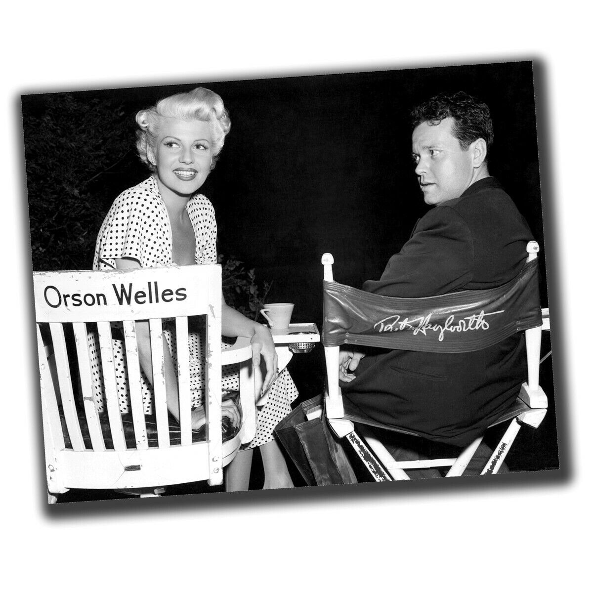 Orson Wells FINE ART Celebrities Vintage Retro Photo Glossy Big Size 8X10in H072