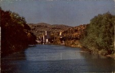 Winooski River Montpelier Vermont vintage postcard h620 picture