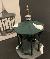 Department 56 Town Square Gazebo Heritage Village Collection w/ Box Green picture